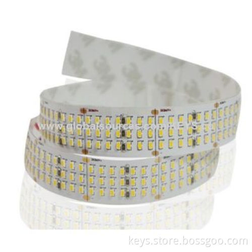 Triple Row Flexible LED Strip with 693-LED/Meter, 3014 SMD LED and 24V 3465-LED Per Meter